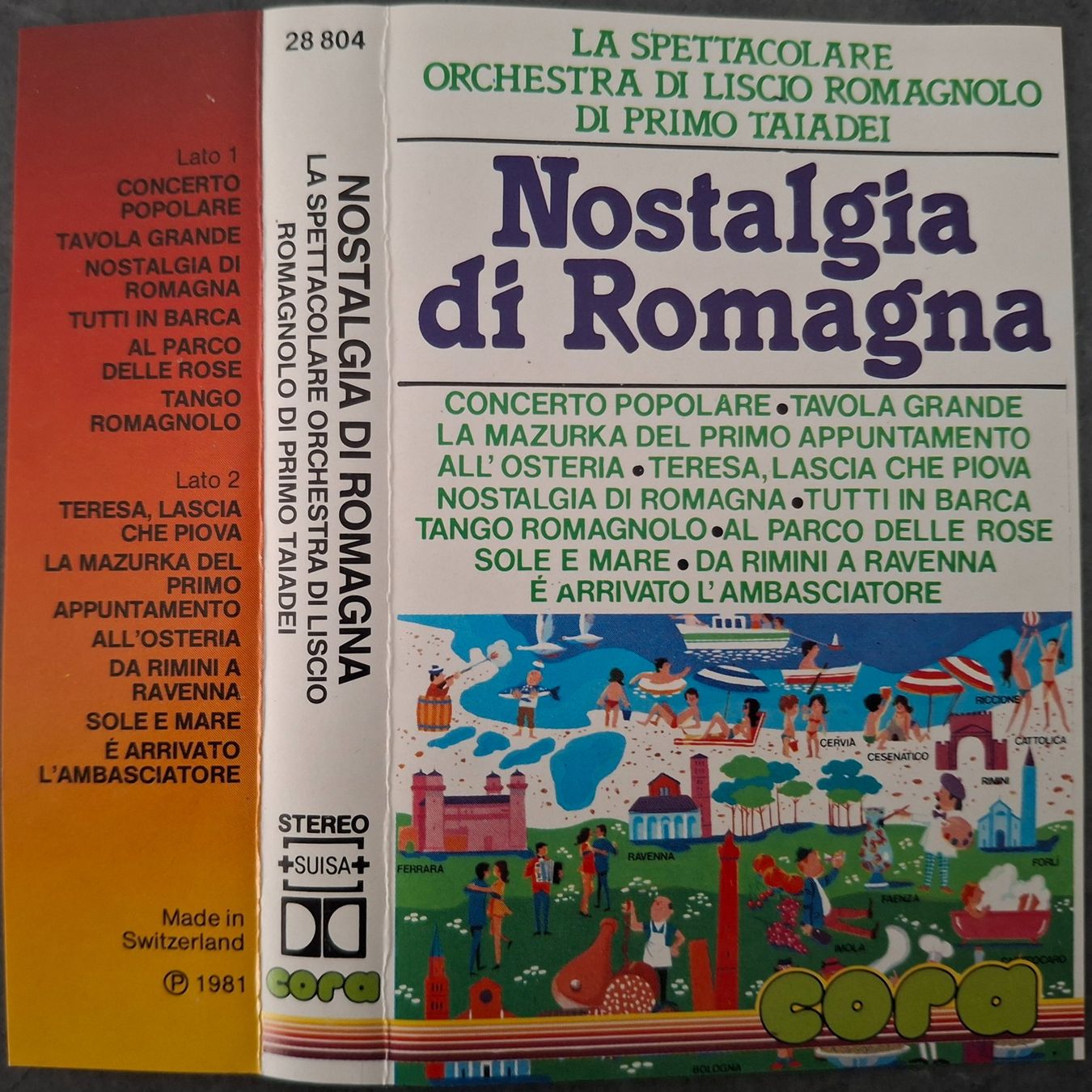 Musicassette: Nostalgia Di Romagna (Cass, Album) – Usato da Genestrerio venduto da TheMad