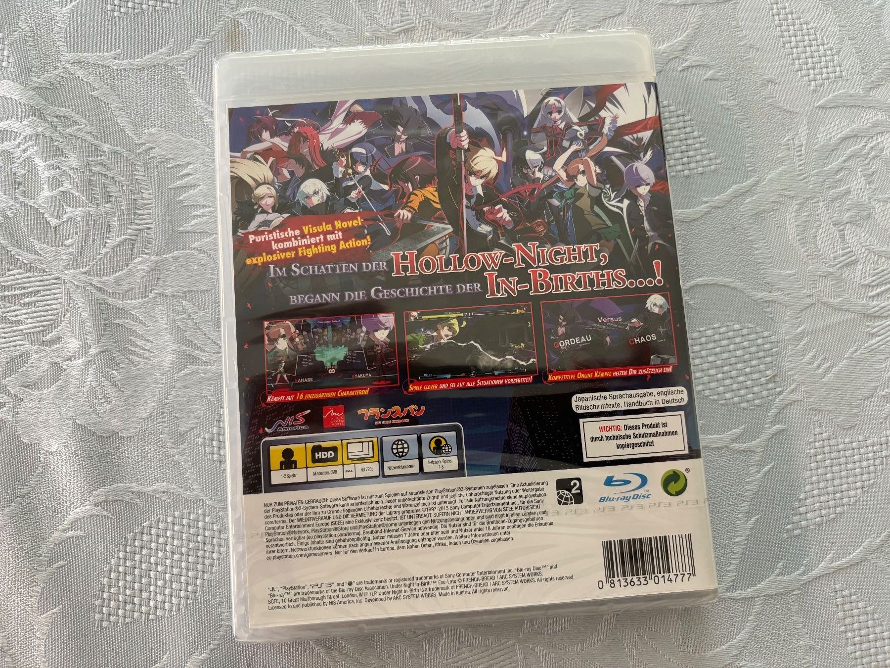 Giochi: Under Night in Birth (NEU) – Nuovo e nell'imballaggio originale da Frenkendorf venduto da gelbeZinnie 1