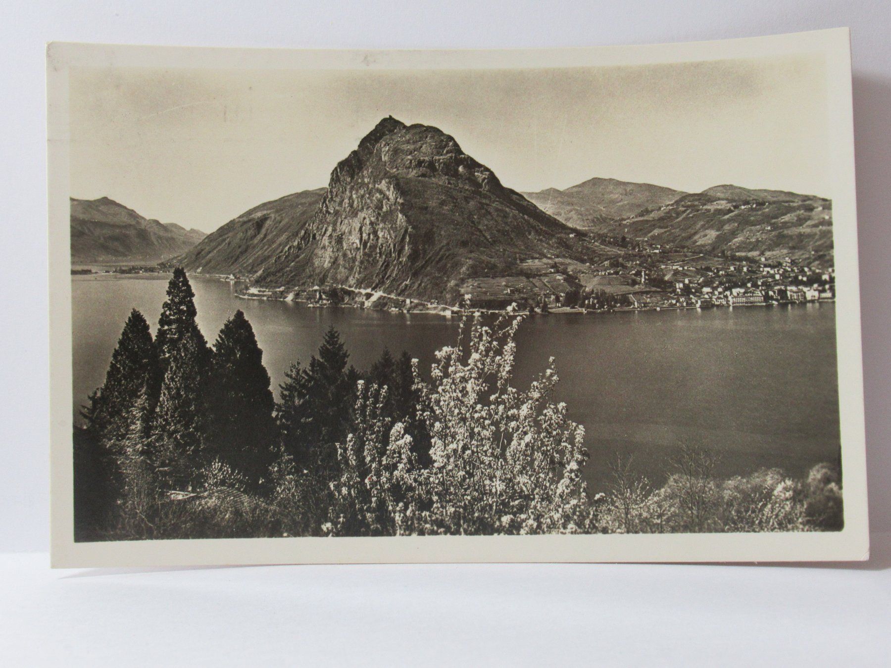 Ansichtskarten: Monte San Salvatore 1939 – Gebraucht aus Grenchen von Bluemchen1900