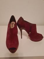 GUCCI High Heels cherry red Gr. 40 - modisches Bordeaux