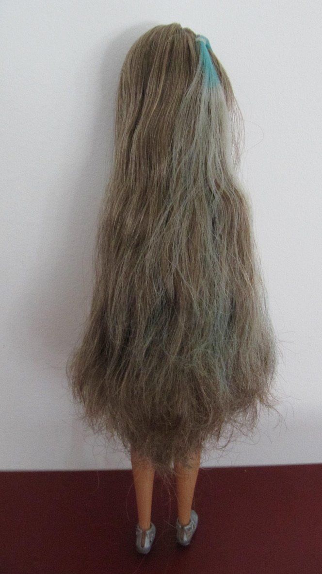 Bambole: Bewegliche Barbie mit Sternenkleid – Usato da Brunnen venduto da Kiwiland1 2