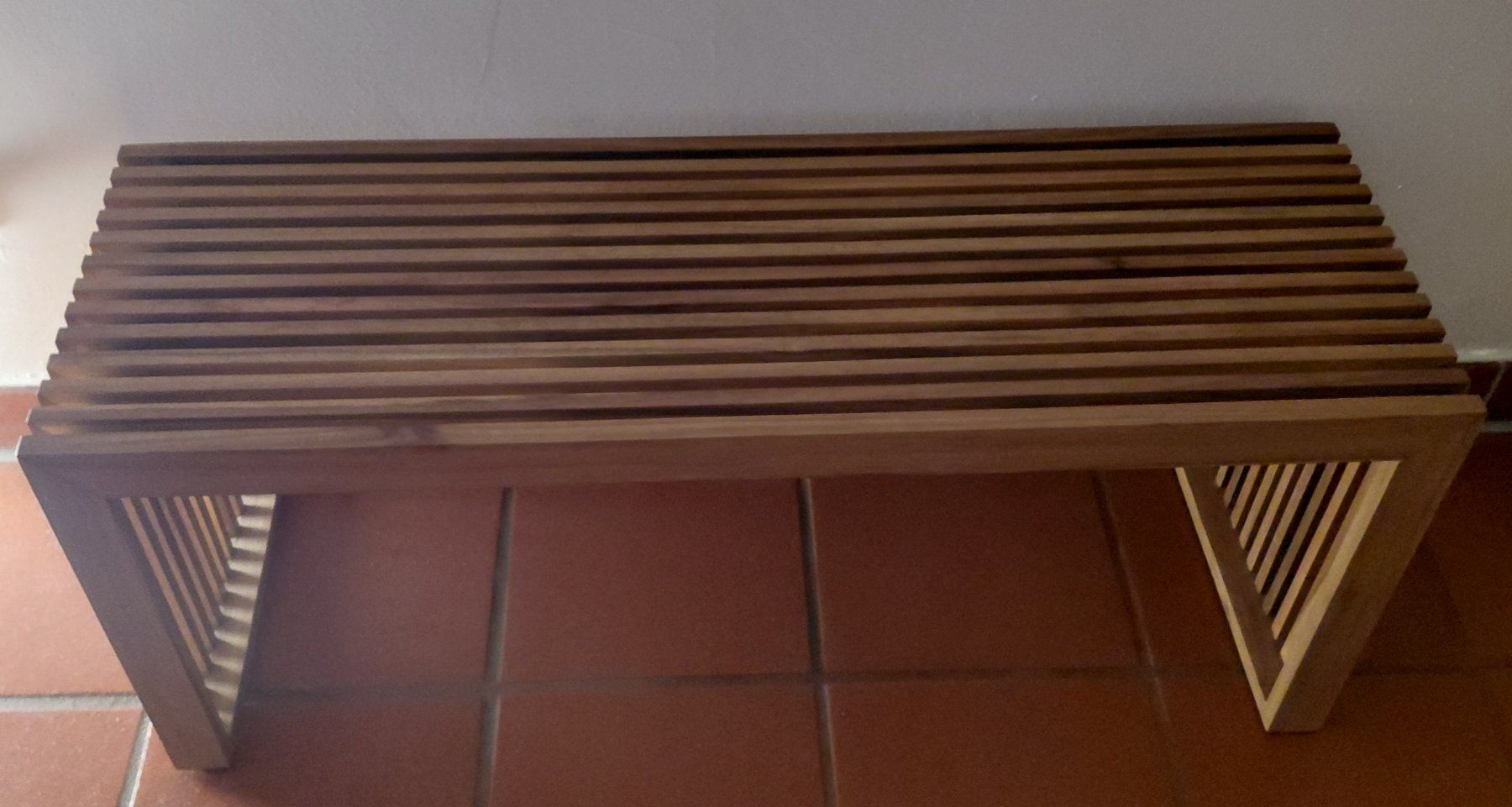 Panchine: Holzbank Lamellendesign – Usato da Ossingen venduto da Schaffhausen333