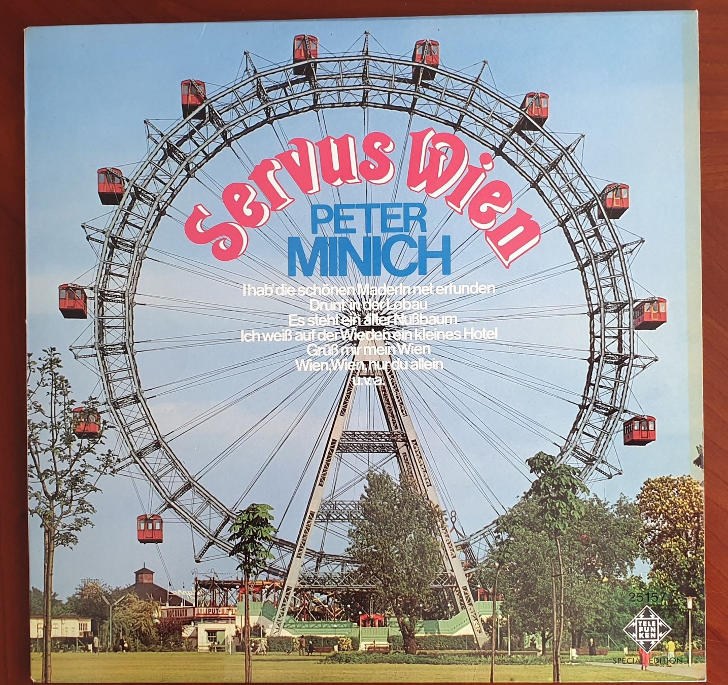 Dischi in vinile: Peter Minich - Servus Wien - LP Vinyl – Usato da Schindellegi venduto da Peter8834