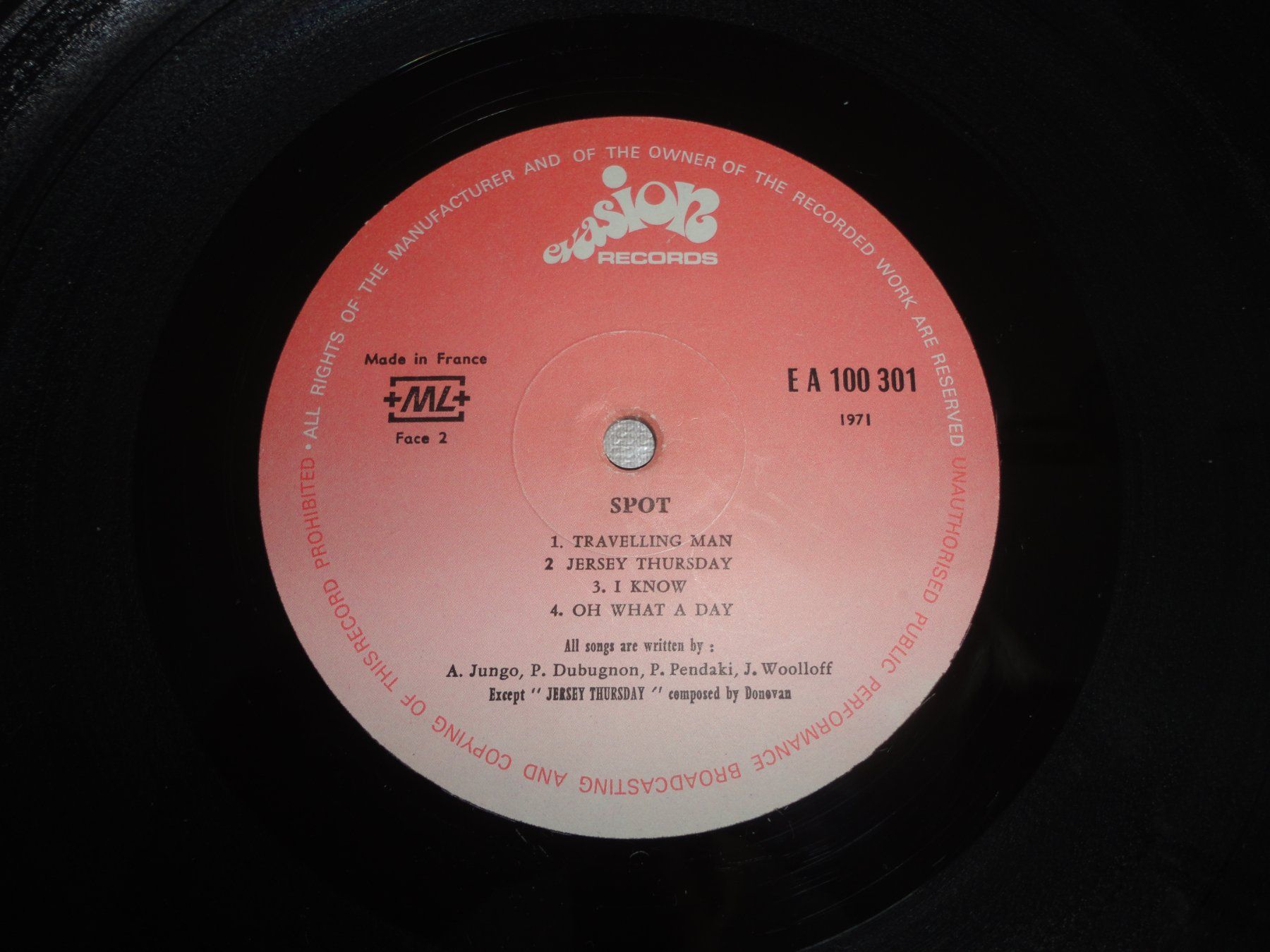 Schallplatten: Spot Same Swiss LP 33 tours – Gebraucht aus Morges von toutoccaz 4