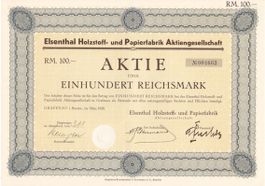 Elsenthal Holzstoff- und Papierfabrik AG, Grafenau - 1928
