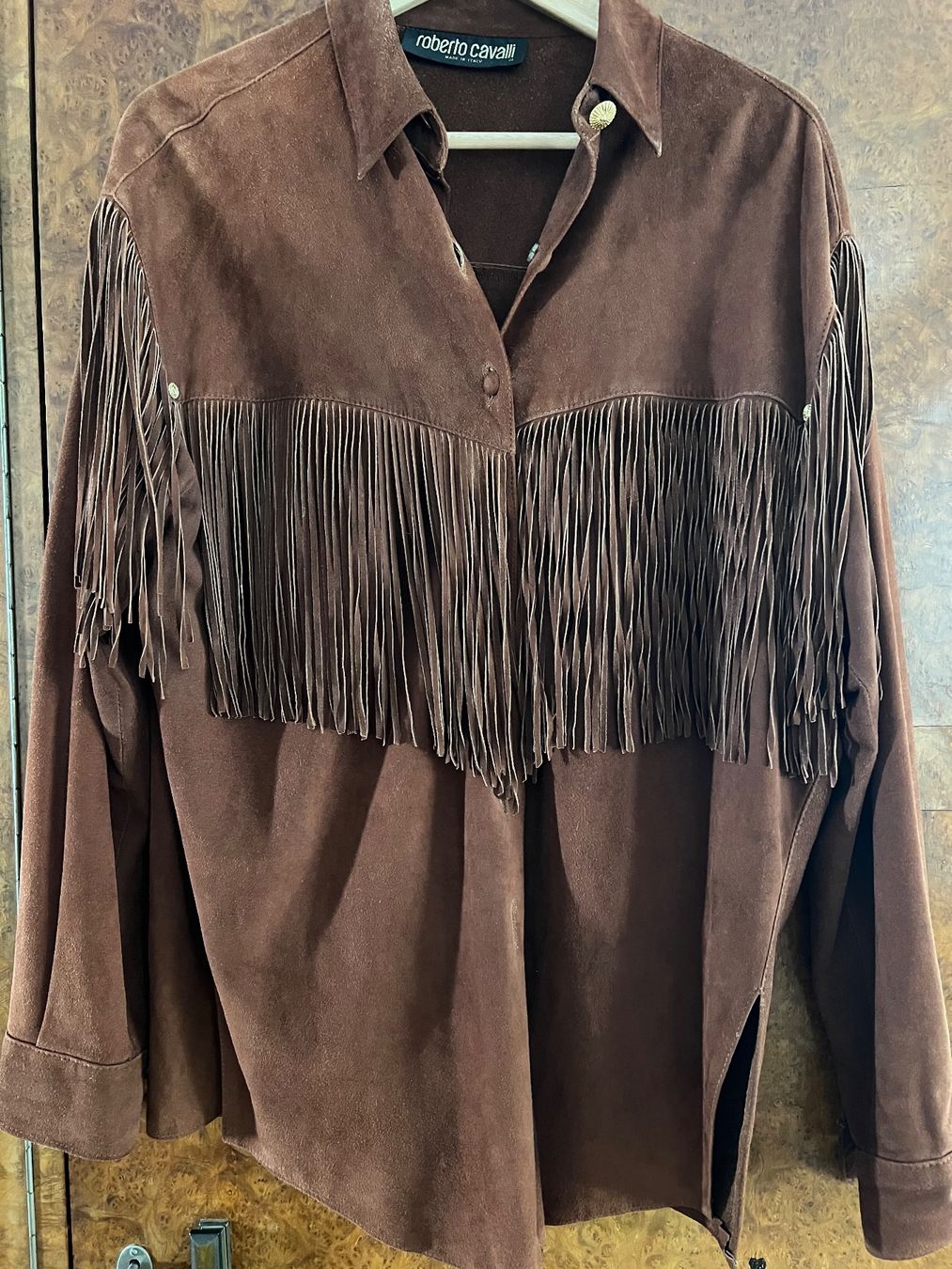Roberto Cavalli Vestes: Wildlederjacke Roberto Cavalli – D'occasion à Biel/Bienne par Girasole232 6