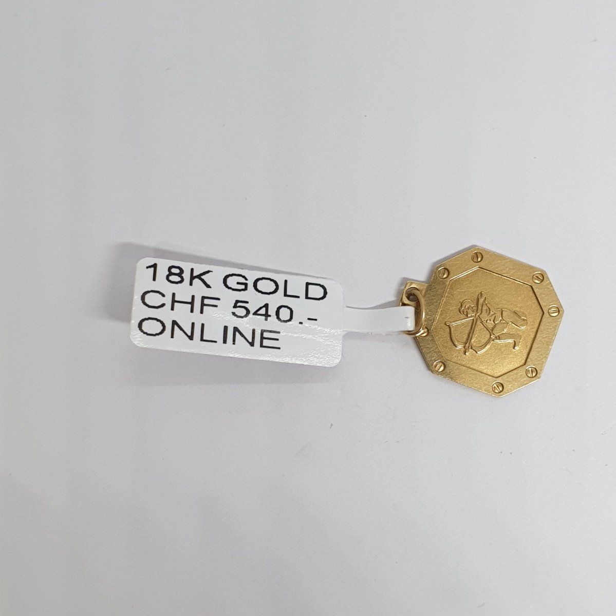 Ciondoli: Echt 18K Gold - Schütze Anhänger – Usato da Luzern venduto da luzerngoldhaus 3