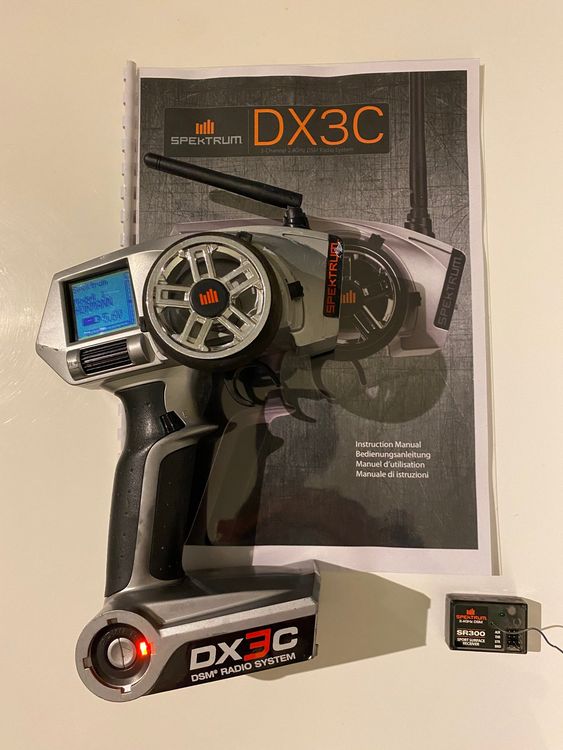 Spektrum DX3C inklusive Spektrum SR300 Kaufen auf Ricardo