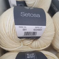 2 Kn. SETOSA Lana Grossa Fb. 1-4224001 weiss