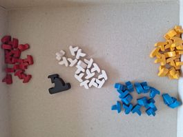 Siedler von Catan Holzversion ERSATZTEILE - Seefahrer Ritter