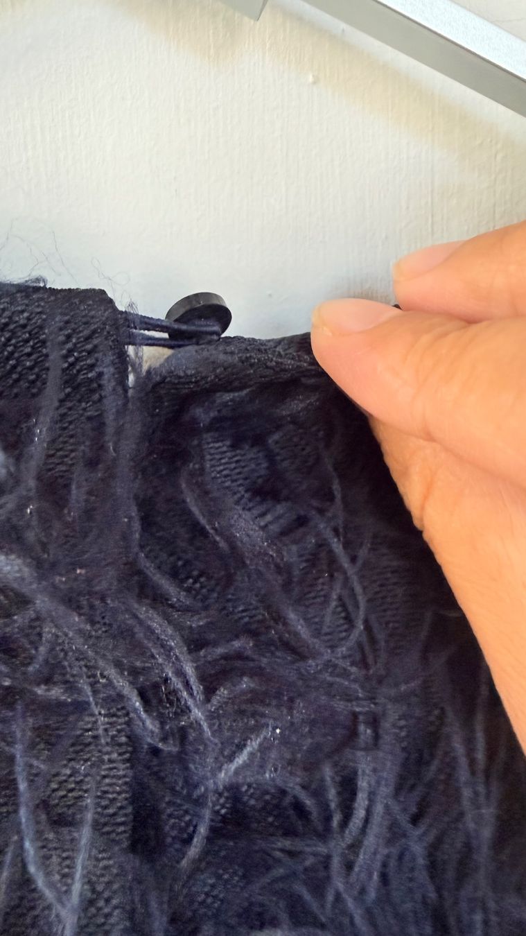 Cos Tops: COS Fransen-Top Dunkelblau-Gr. 34 – Neu (gemäss Beschreibung) aus Niederrohrdorf von gigerch 7