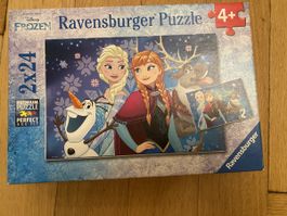 Ravensburger Puzzle "Die Eiskönigin" 2x24 Teile, Winter