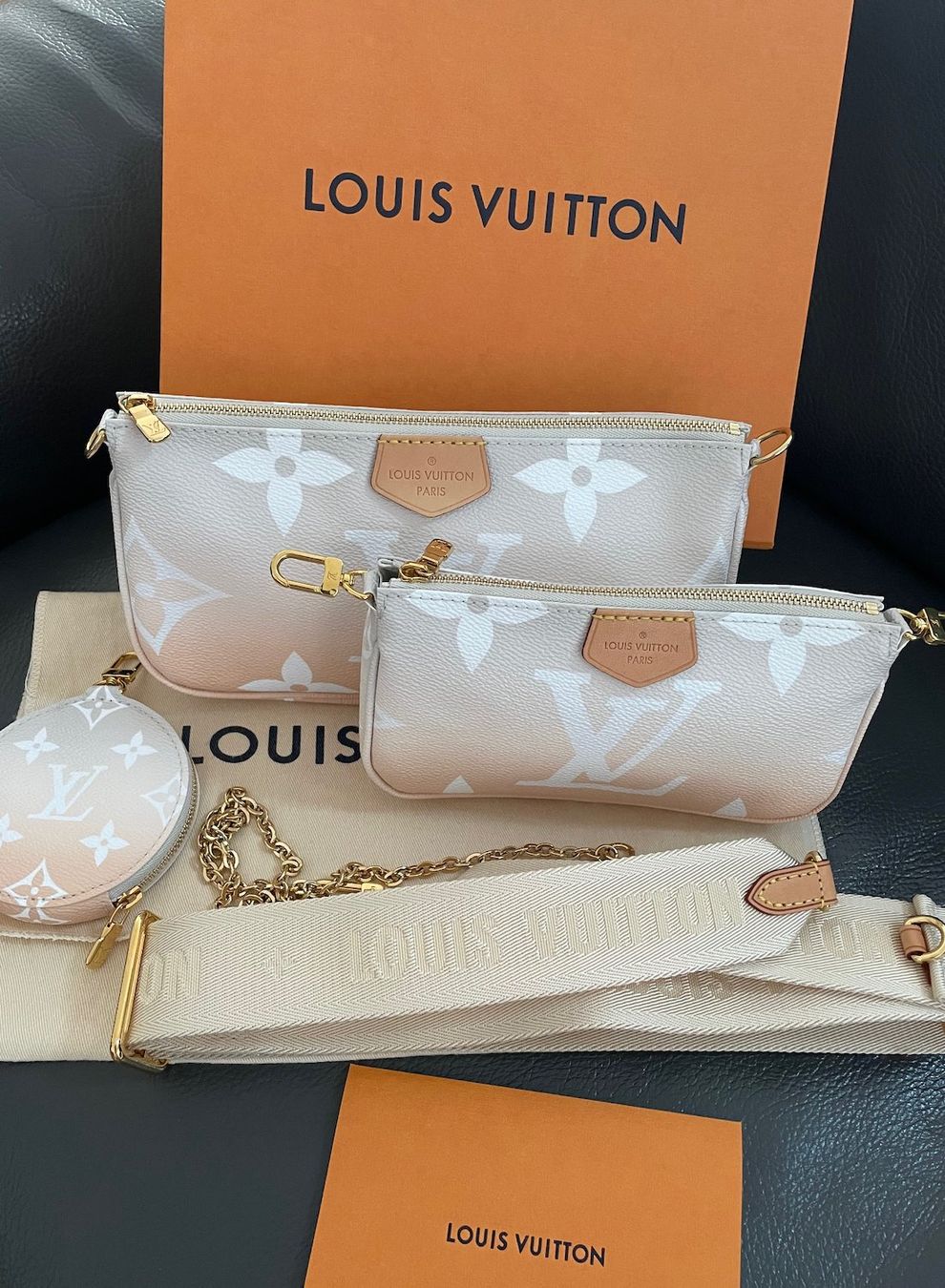 Louis Vuitton Borse da donna: ❤️ LOUIS VUITTON Multi Pochette The Pool Brume – Nuovo (secondo la descrizione) da Eschenbach LU venduto da 2ndLove_Bag 2