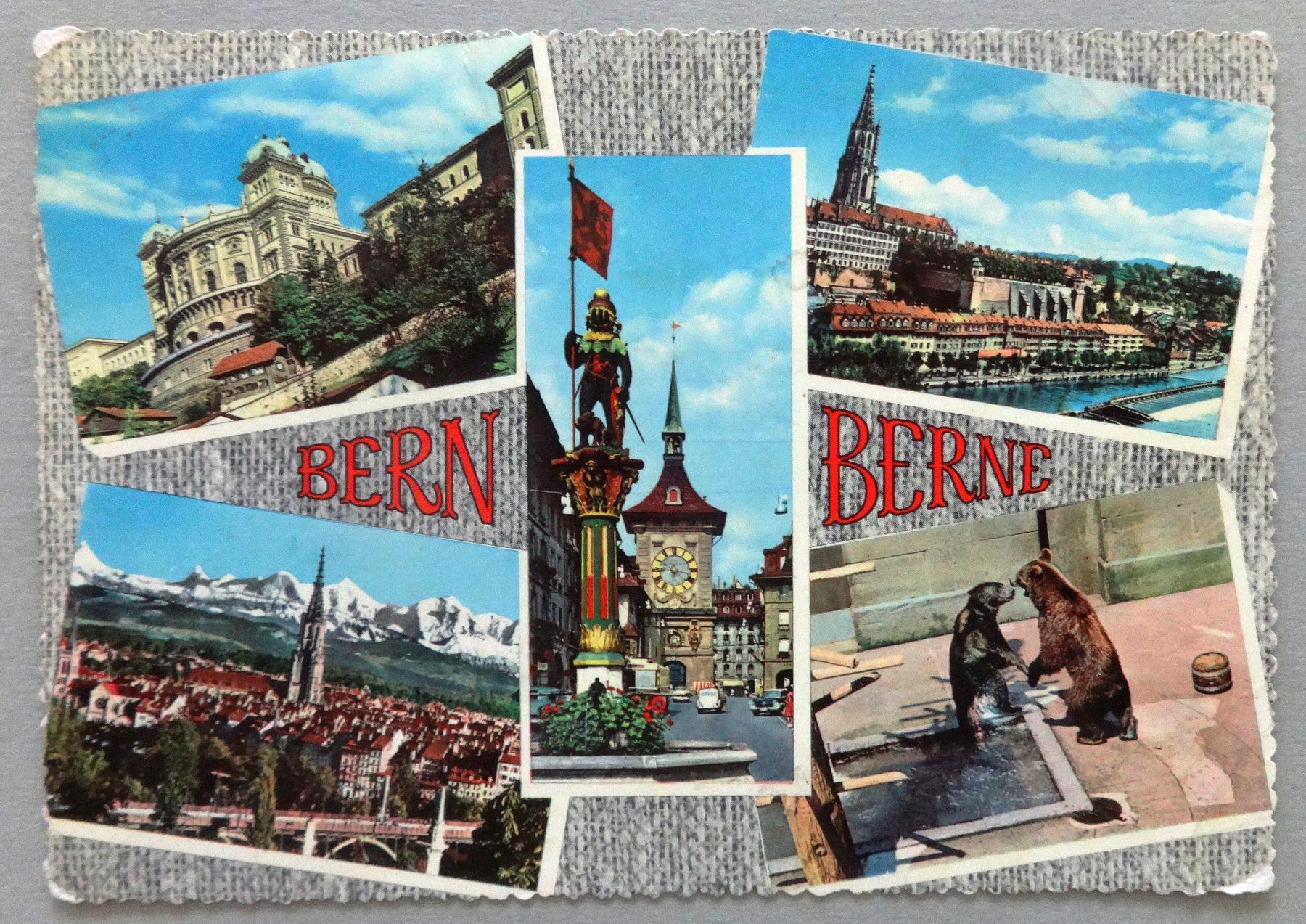 Ansichtskarten: Bern - Berne – Defekt aus Fétigny von Billy2miny