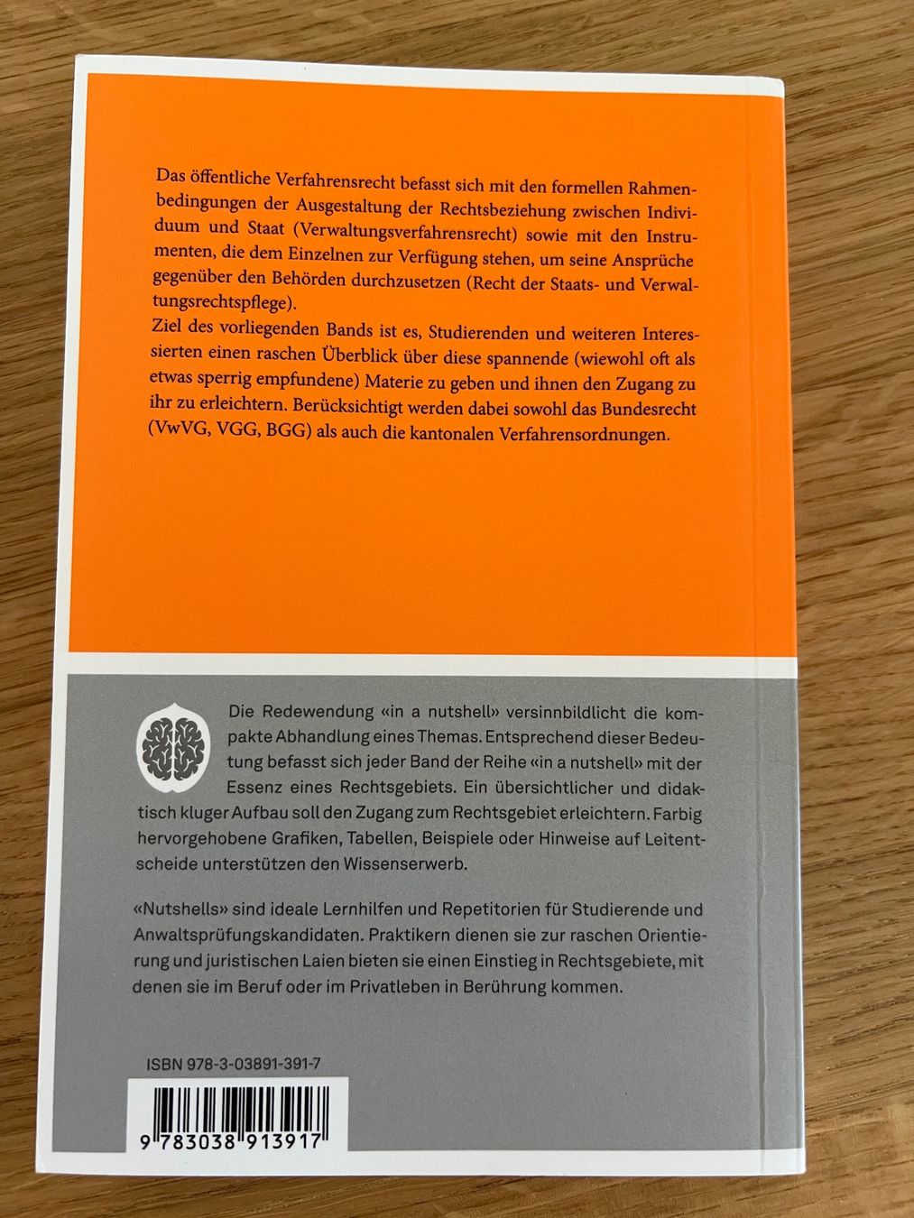 Libri: Öffentliches Verfahrensrecht in a nutshell – Nuovo (secondo la descrizione) da Uetikon am See venduto da car_j7v5 1