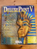 Amiga DeLuxe Paint V Big Box komplett – perfekter Zustand