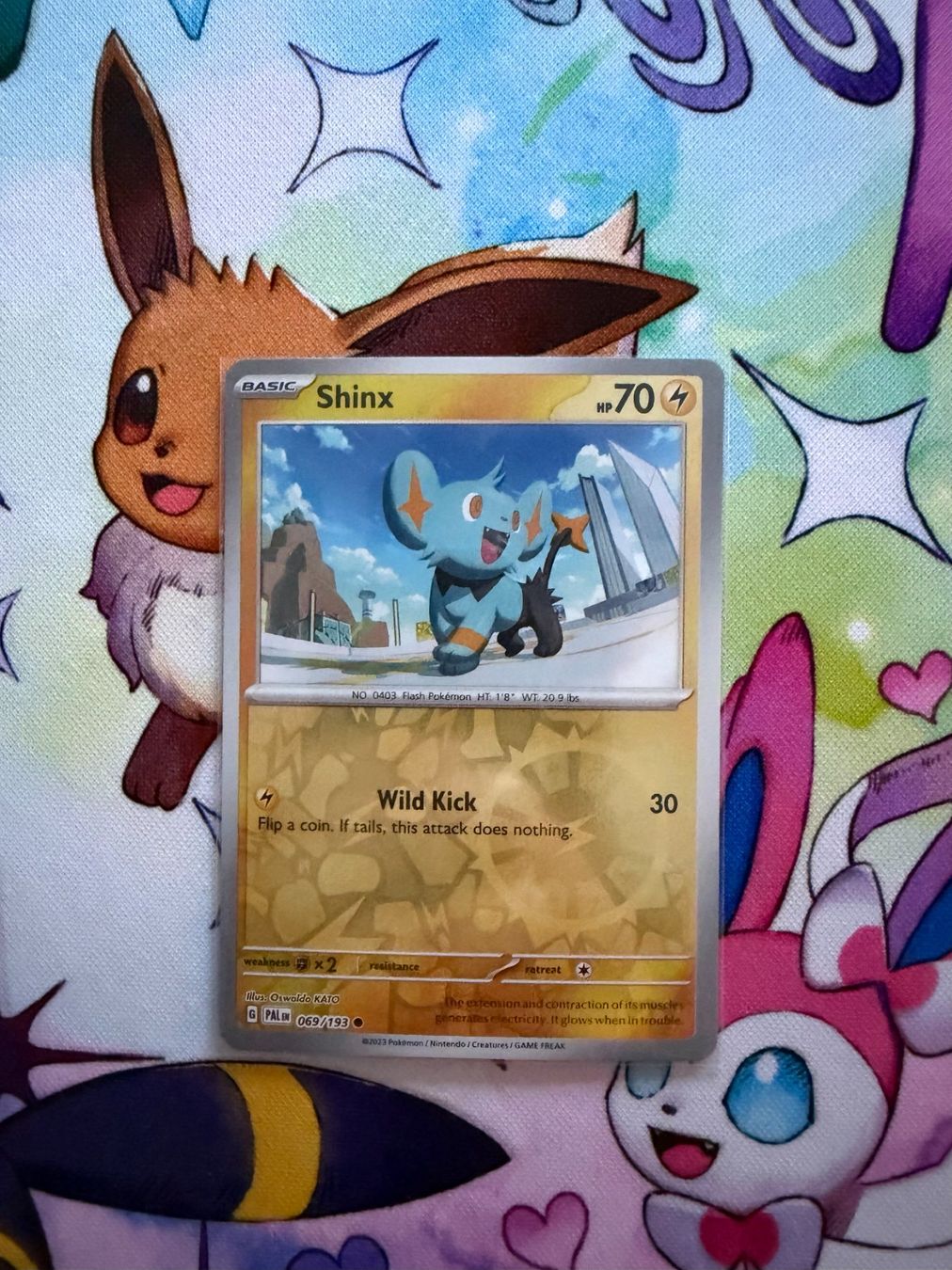 Pokémon Cartes à collectionner: Pokemon Shinx Reverse Holo 069/193 PAL – D'occasion à Grindelwald par TSG-G-Town