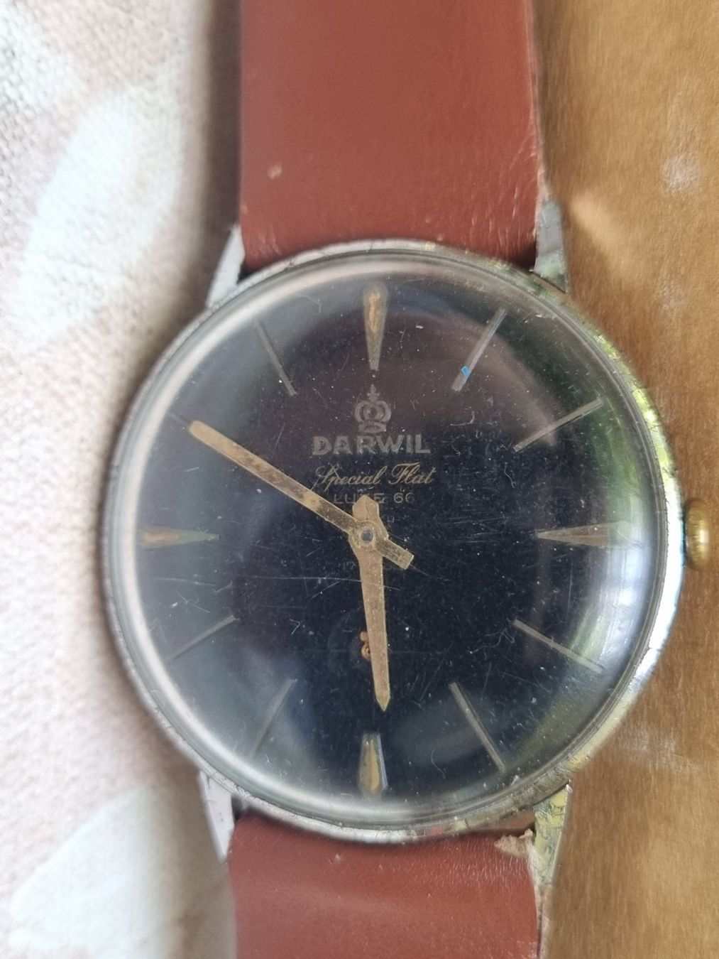 Orologi: Darwin Handaufzug Uhr – Usato da Schaffhausen venduto da Leveron13 3