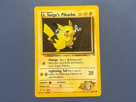 Lt. Surge’s Pikachu 81/132 Gym Heroes EN