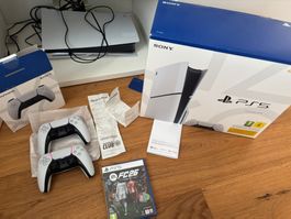 Play Station 5 inkl. 2 Controller & FIFA 26