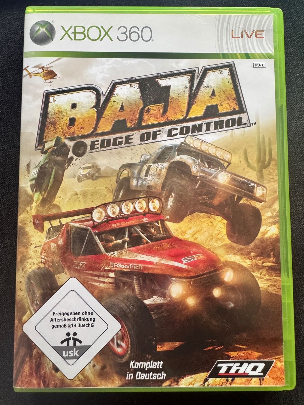 Microsoft Spiele: XBOX 360 - Baja: Edge of Control - 2008 – Gebraucht aus Seuzach von Inspektor99