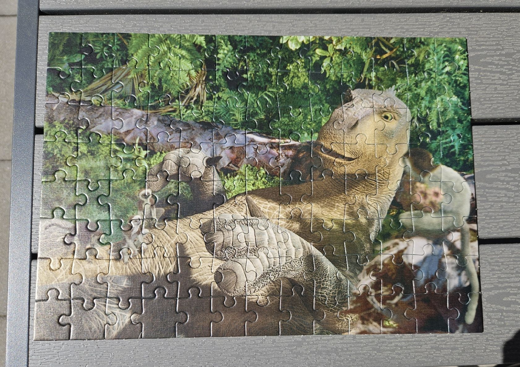 Puzzle: Jumbo Puzzle, 100 Teile, Disney Dinosaurier – Usato da Ebikon venduto da SecondChance_byM 2