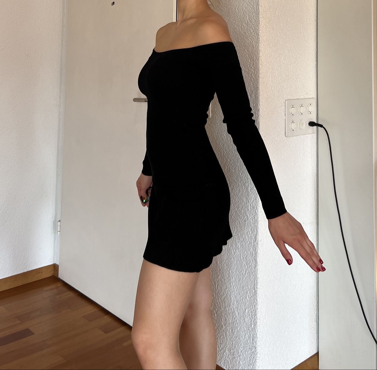 Zara Kleider: Cute black mini dress from Zara – Neu (gemäss Beschreibung) aus Zürich von eli_t8nw 1