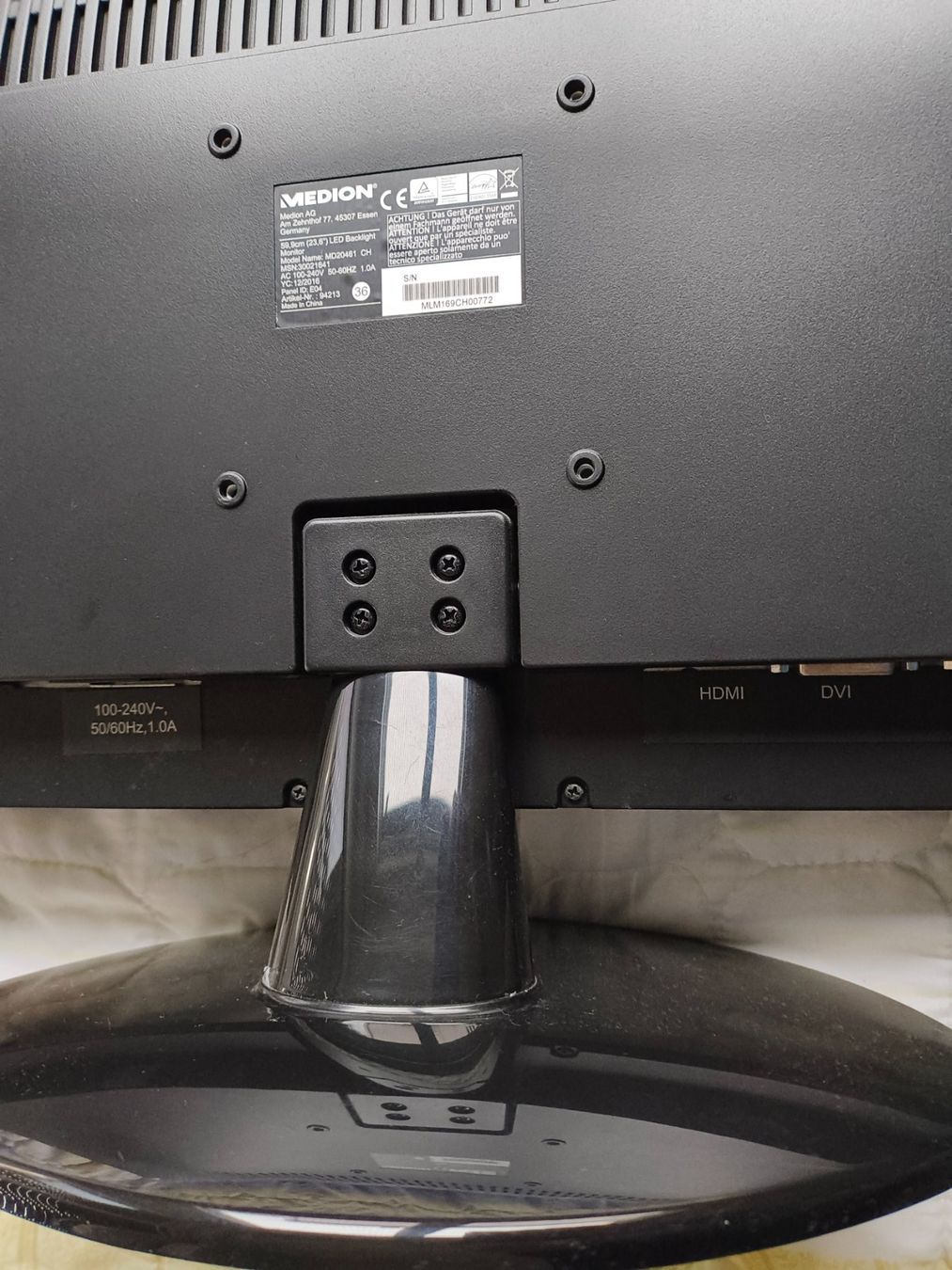 Monitor: 2 gleiche Monitore (23.6"), beide zusammen! – Usato da Zürich venduto da Finale7 4