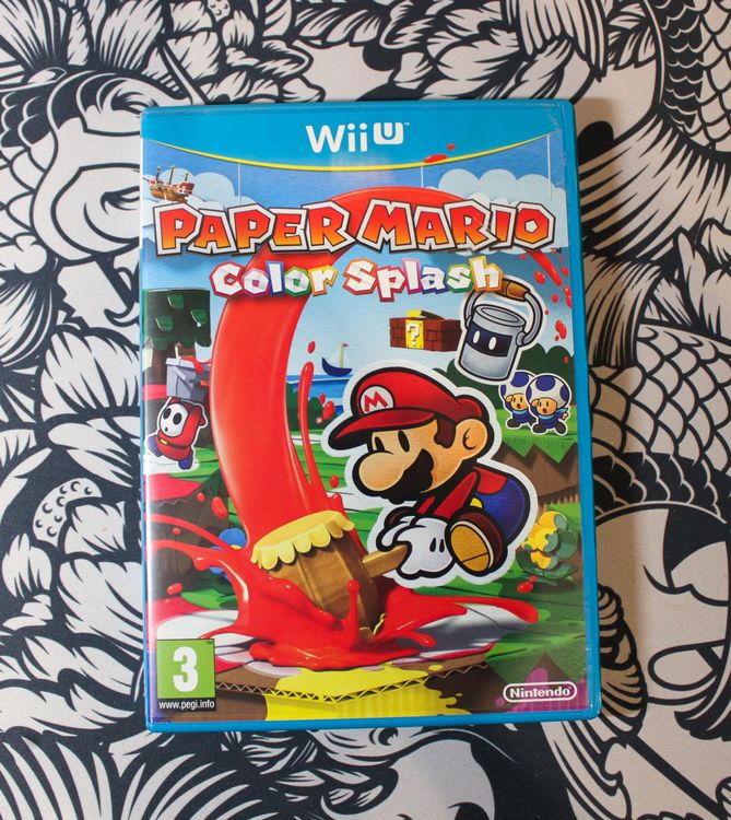 Paper Mario Color Splash Wii U (Nintendo Wii U) PAL | Kaufen auf Ricardo
