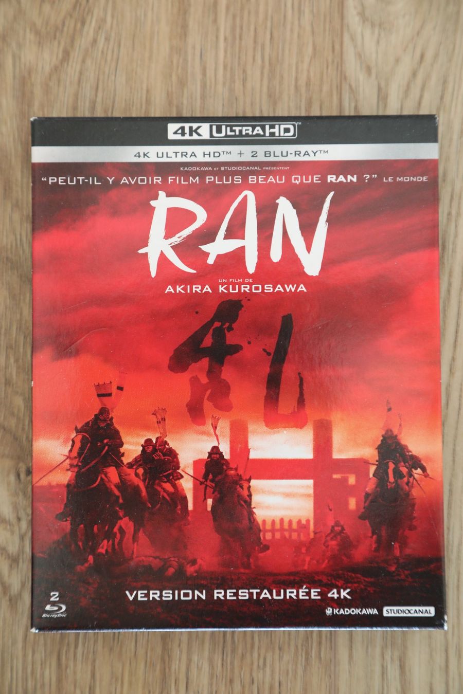 Tous les DVDs: 4K Blu-ray            RAN                Français Anglais – D'occasion à Porrentruy par tupatup