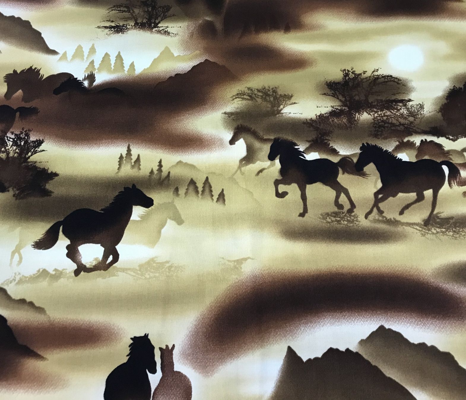 Tessuti: STOFF HORSES CA. 200X115CM NEU – Nuovo (secondo la descrizione) da Ostermundigen venduto da wini63 1
