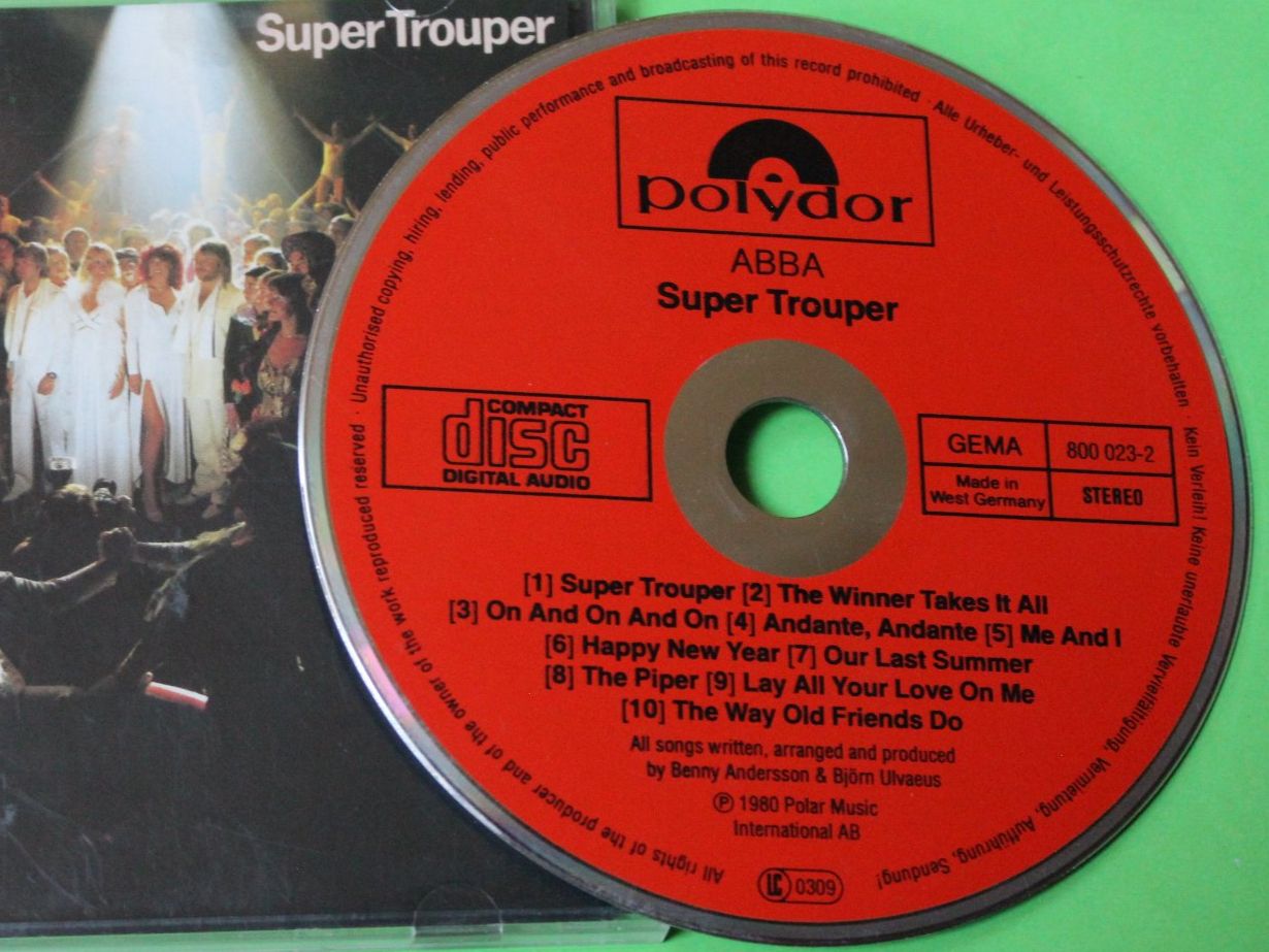 CDs: ABBA - Super Trouper 80s-CD – Gebraucht aus Tübach von JamesStone 9