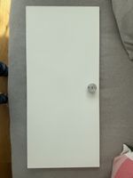 2 USM Klapptüren mit Scharnieren weiss