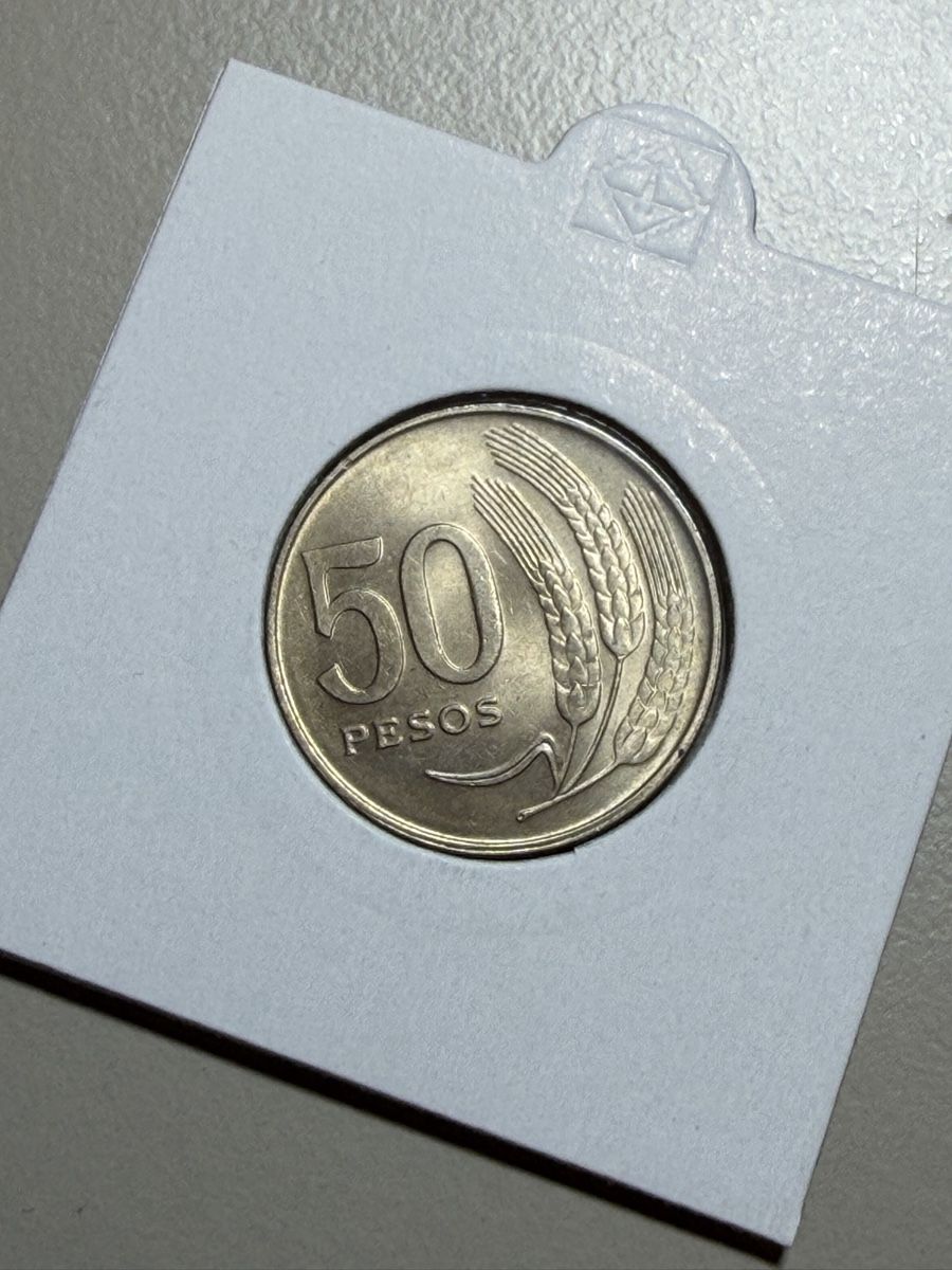 Alle Münzen: URUGUAY - 50 pesos - 1970 – Gebraucht aus Payerne von Mike1682 1