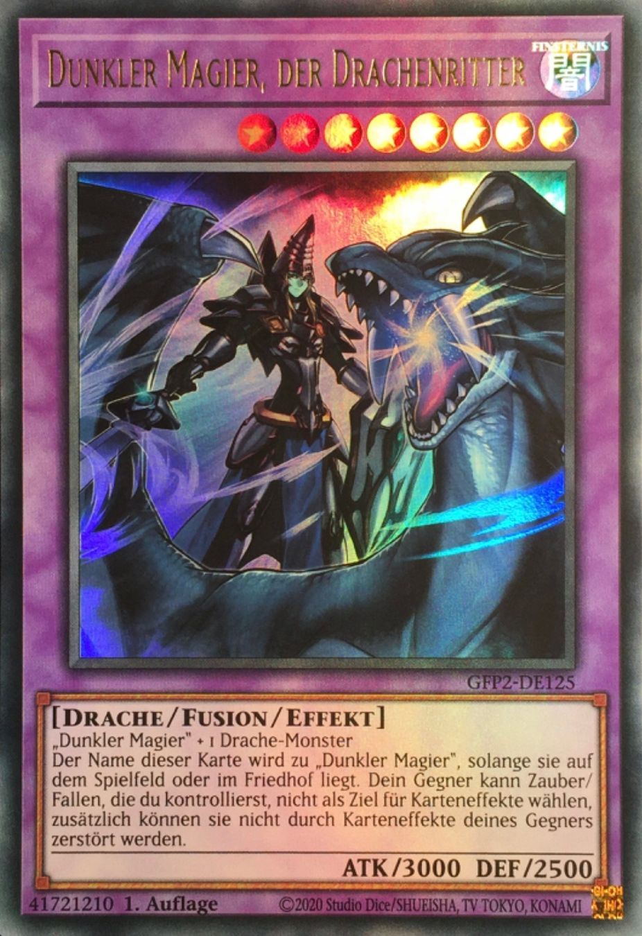 Yugioh Carte collezionabili: YuGiOh Dunkler Magier der Drachenritter – Nuovo (secondo la descrizione) da Altstätten SG venduto da ChangeMaker