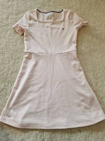 Kleid, Gr. 128 Tommy Hilfiger Sommerkleid, Glockenkleid Rock