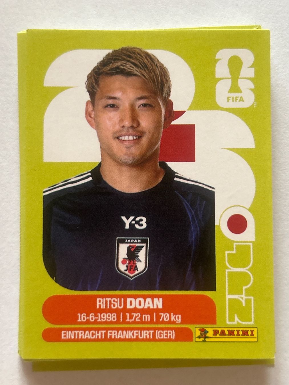 Panini Carte collezionabili: Panini WM 2026 Sticker - Doan JPN 14 – Nuovo (secondo la descrizione) da Troistorrents venduto da sim_d75d