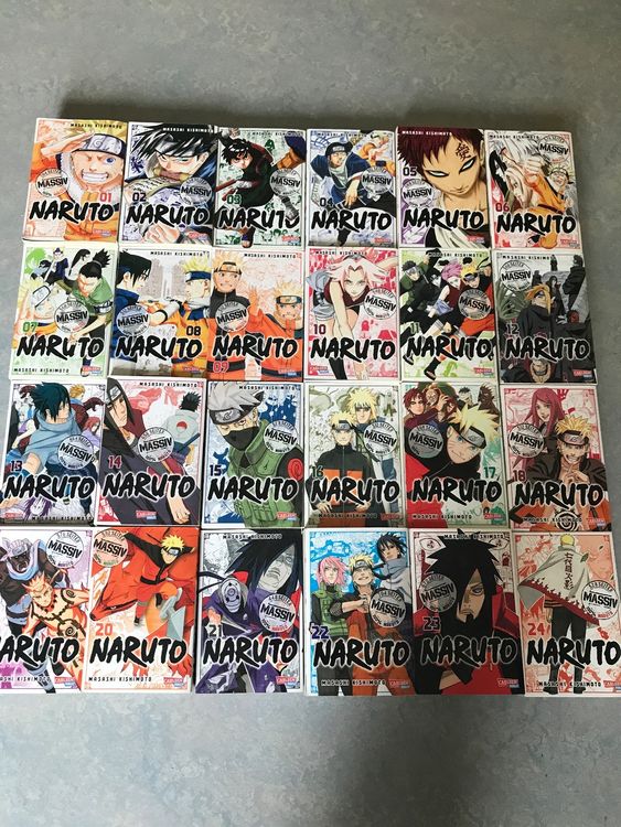 Komplette Naruto Massiv Manga Reihe DE | Kaufen auf Ricardo