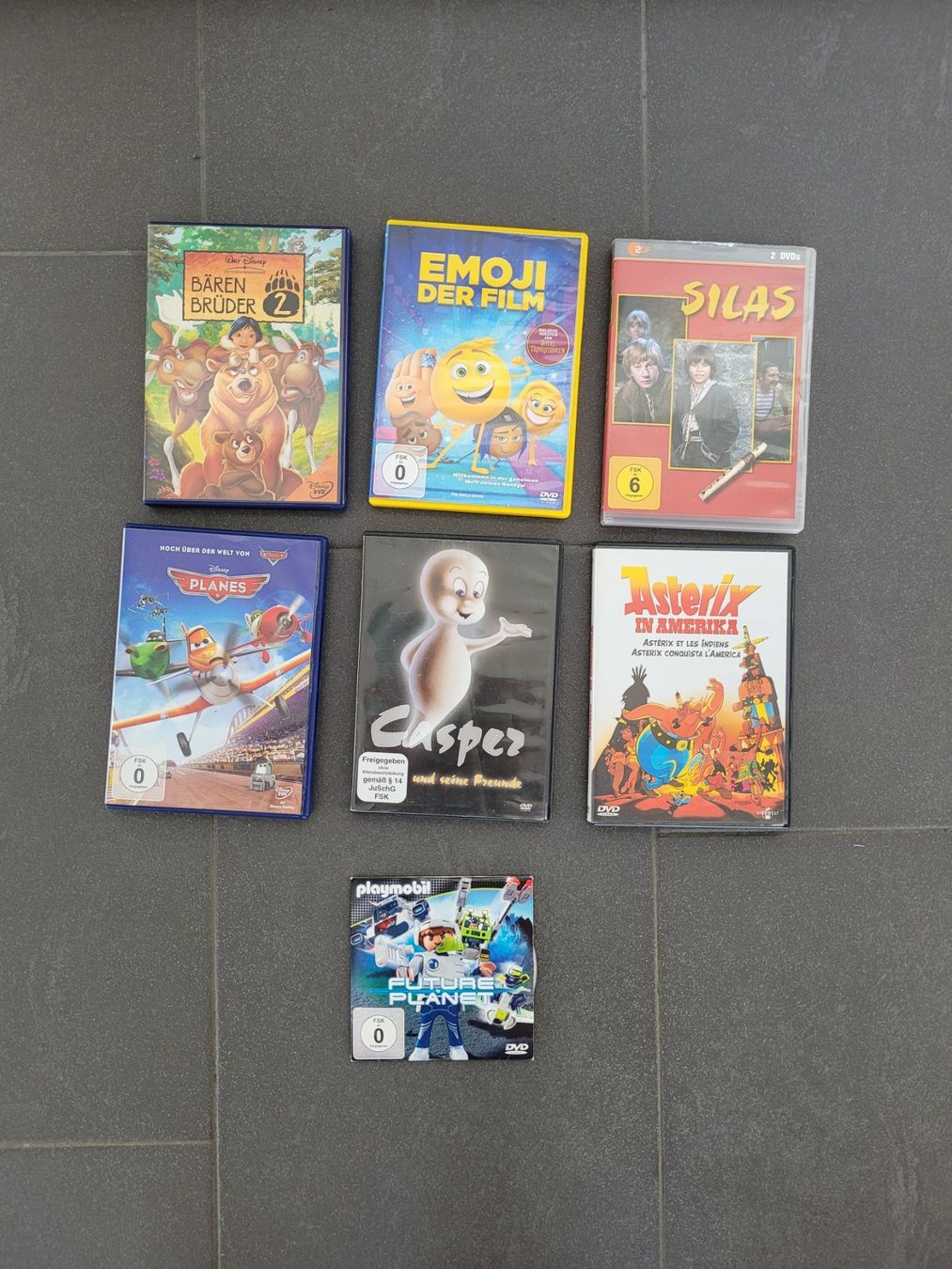 Tutti i DVDs: 7 Kinder DVD Set – Usato da Erlinsbach SO venduto da Elso72