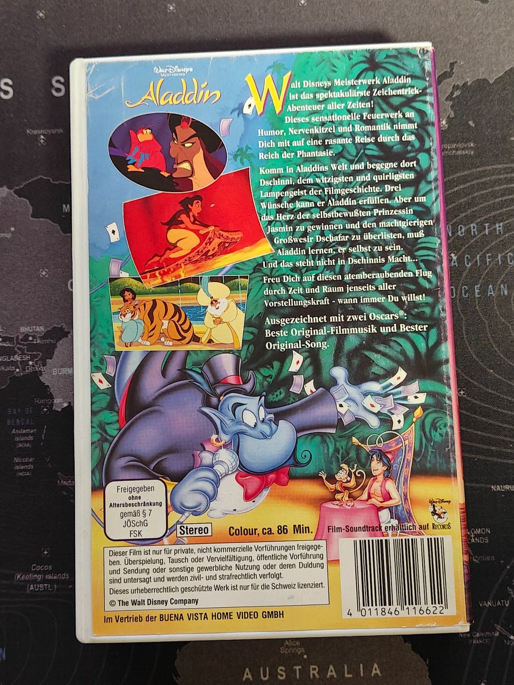 Tutti i VHS: Disney - Aladdin - Videokassette VHS – Usato da Birr venduto da DisDas 1