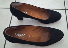 Gabor Damen Pumps, schwarz, Gr. 39