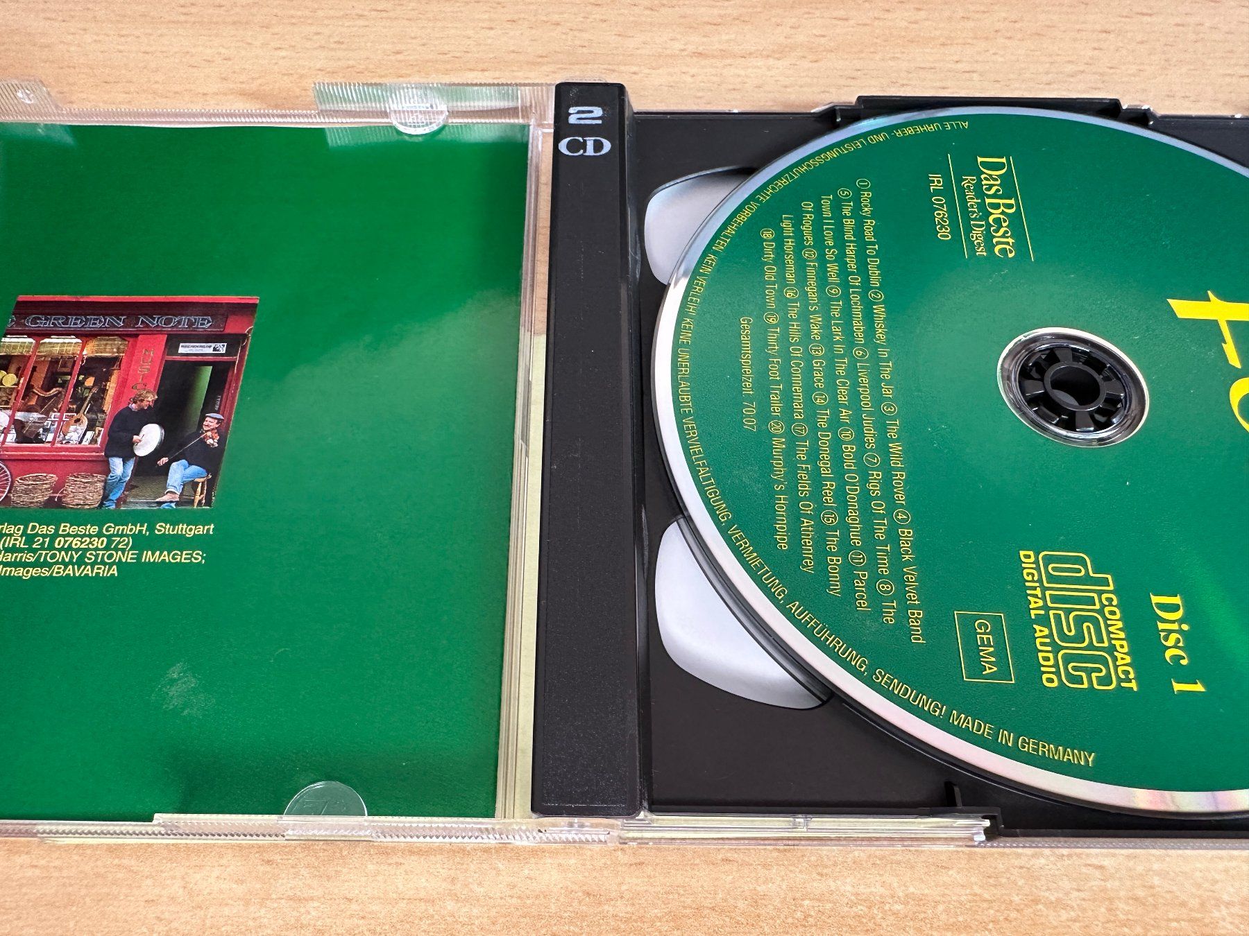 CD: Various – Irish Folk - 2 CD – Usato da Rikon im Tösstal venduto da Alpenmutz 2