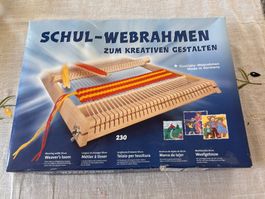 Schul-Webrahmen mit Zubehör guter Zustand