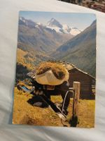 Carte postale vintage Valais Suisse- été 1971- Magnifique!