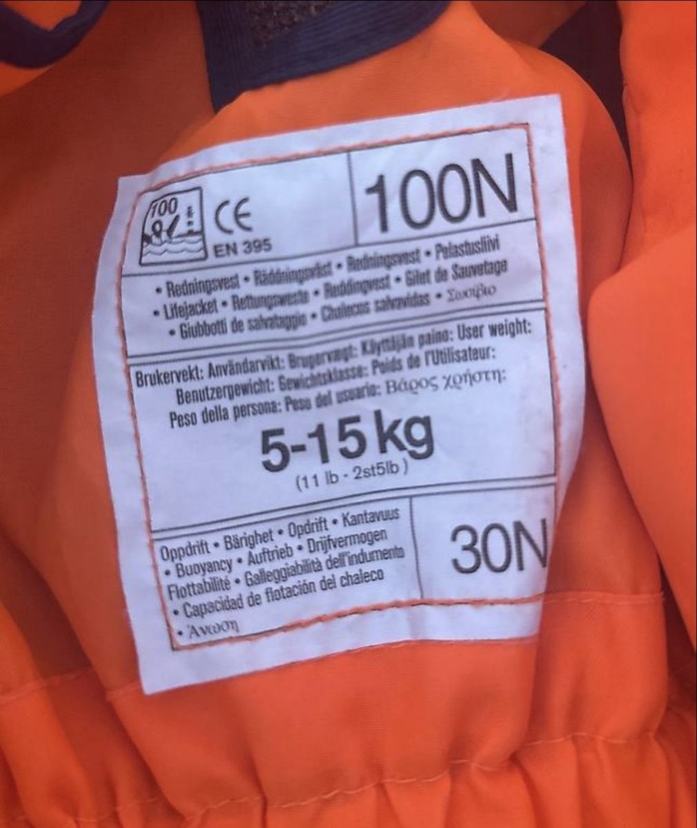 Helly Hansen Giubbotti di salvataggio: Schwimmweste Helly Hansen 5-15kg – Nuovo (secondo la descrizione) da Zürich venduto da cap_6cs6 1