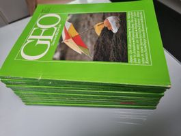 GEO Magazin Konvolut komplett 1980  guter Zustand