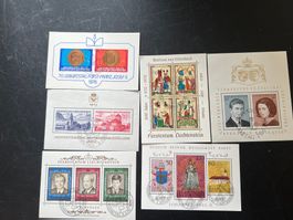 Liechtenstein Lot mit  6 Kleinbogen Erstag   (A1216)
