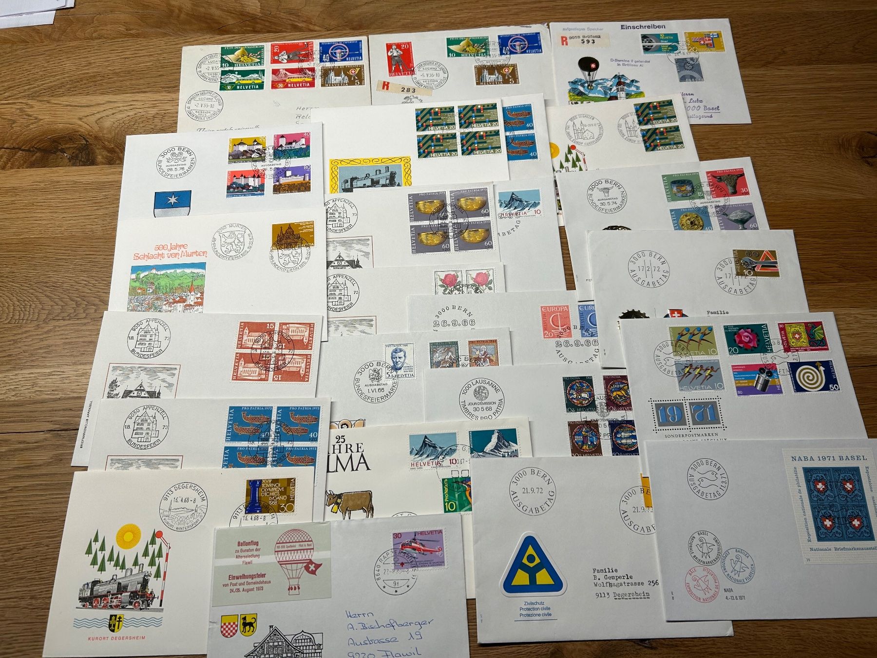 Tous les timbres: grosse Briefmarkensammlung – D'occasion à Henau par 250910 9