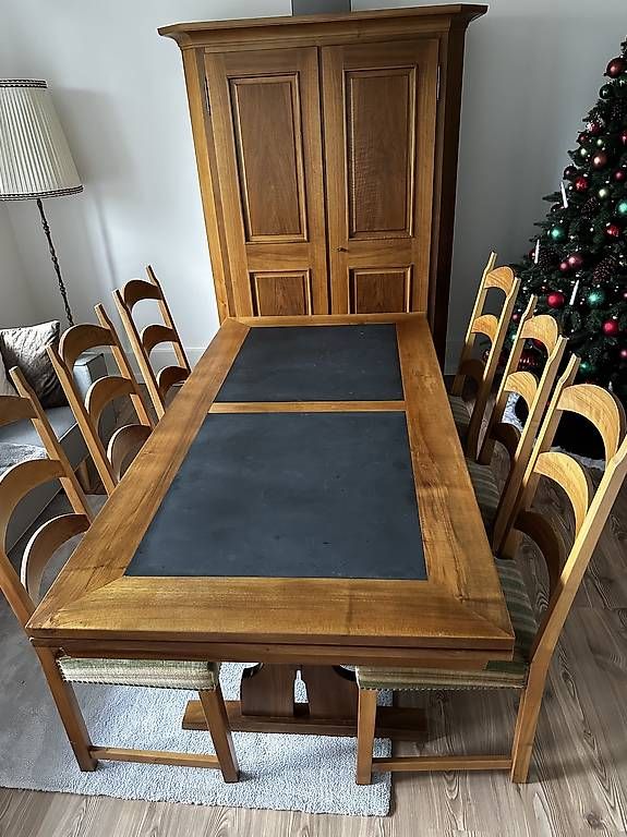 Set di tavolo e panche: antikes gepflegtes Tischset inkl. 6 Stühlen – Usato da Münsingen venduto da 31_Lehmann_10