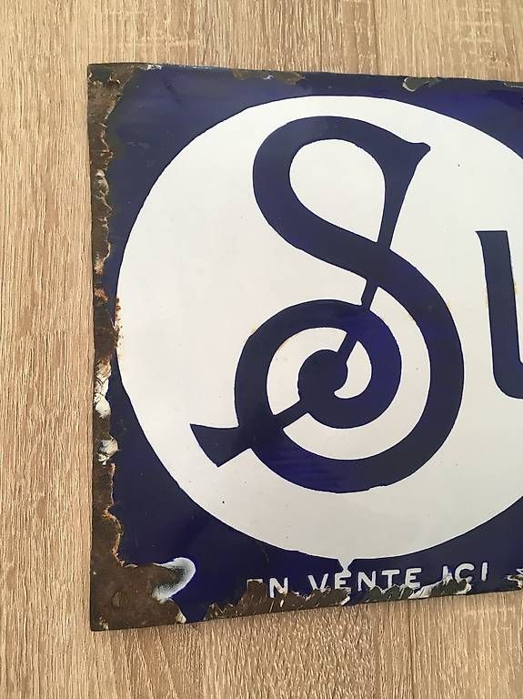 Suchard Insegne: Emailschild / plaque émaillée SUCHARD – Usato da Coppet venduto da squ_wy2d 1